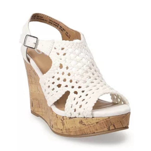 SO Shoes - SO Taffy Wedge Heels